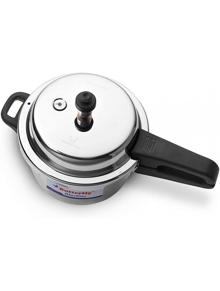 Butterfly BL-3L Blue Line Stainless Steel Pressure Cooker 3-Liter - BUM54A9I8