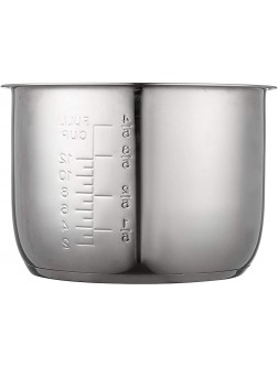 "GJS Gourmet Stainless Steel Inner Pot Compatible with 6 Quart Harvest Pressure Pro Cooker Model YBW60P and YBW60LH Stainless Steel 6 Quart". This pot is not created or sold by Harvest Cookware. - B18D1KFKM