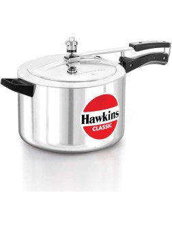 Hawkins Classic Aluminum Pressure Cooker 8-Liter - BJ6ZZKSBA