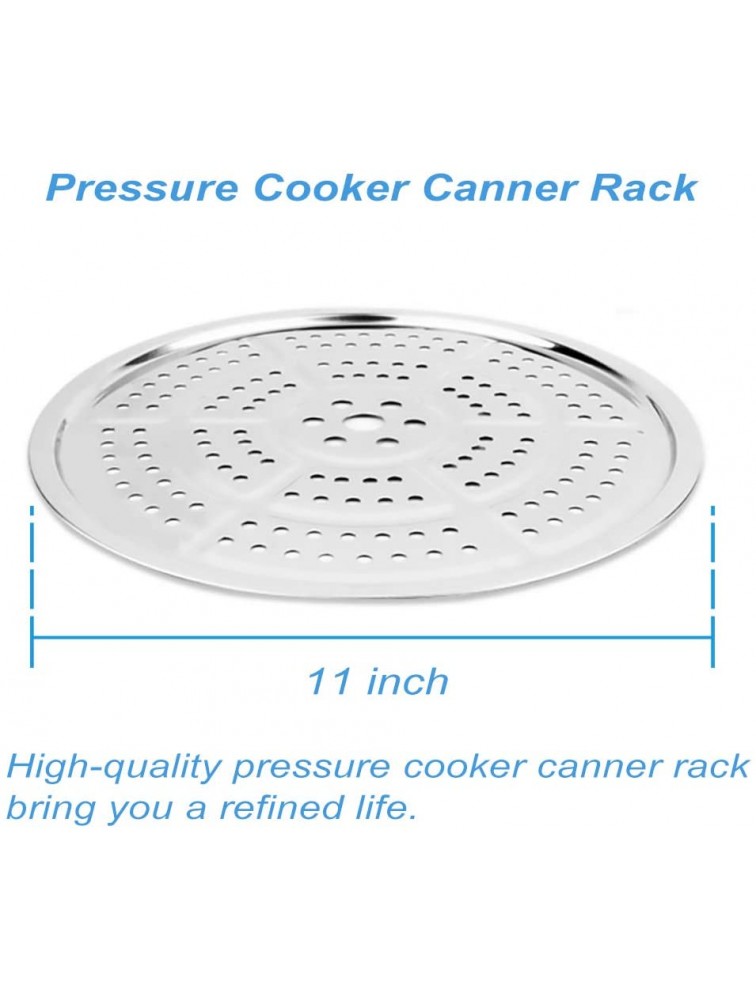 Kuichu 11 Inch Premium Pressure Cooker Canner Racks Compatible with Presto All-American and More 2 Pcs Stable Stainless Steel Canning Rack for Pressure Cooker - B206EMWT6