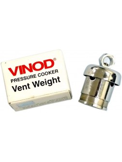 Vinod Cookers Pressure Regulator Small Stainless Steel - B1W5U5H2T