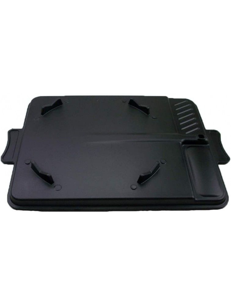 CHYIR Korean-style Non-stick Smokeless Rectangular Grill Pan Baking Tray Barbecue Plate for Indoor Outdoor BBQ - BNXYYXVPS