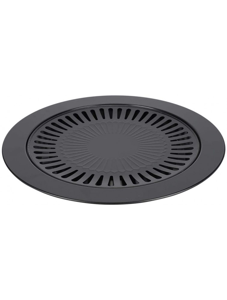 HONG111 Korean BBQ Grill Pan Iron Barbecue Pan Barbecue Pan Roasting Grill Pan Barbecue Baking Tray Barbecue Plate Barbecue Grill for Home - BYO5XWDLD