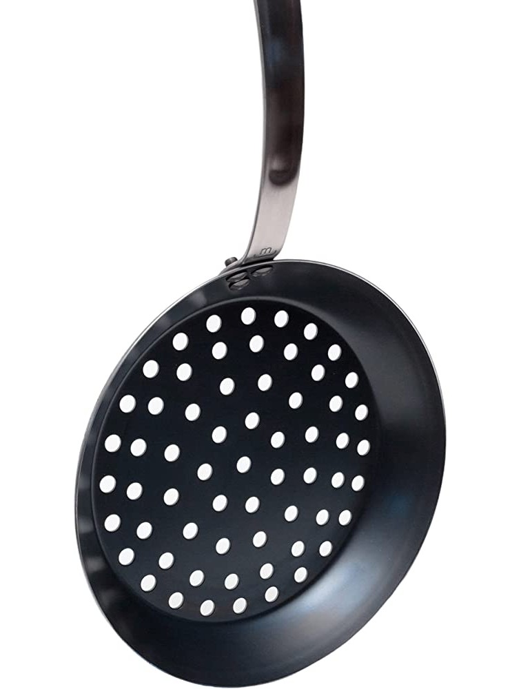 Made In Cookware 11 Blue Carbon Steel Grill Frying Pan Made in France Professional Cookware - BO6V5HVV0
