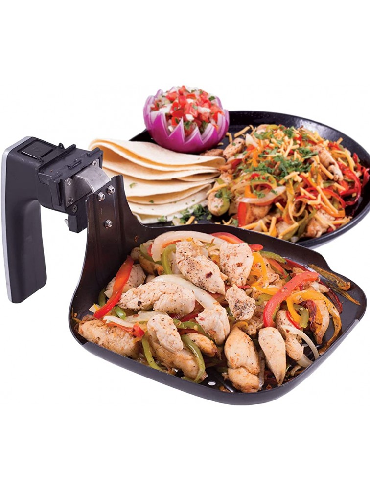 NUWAVE Non-Stick Grill Pan For The 3qt Brio Digital Air Fryer – Compatible With NuWave 3qt Brio Models - BI39VZ1SV
