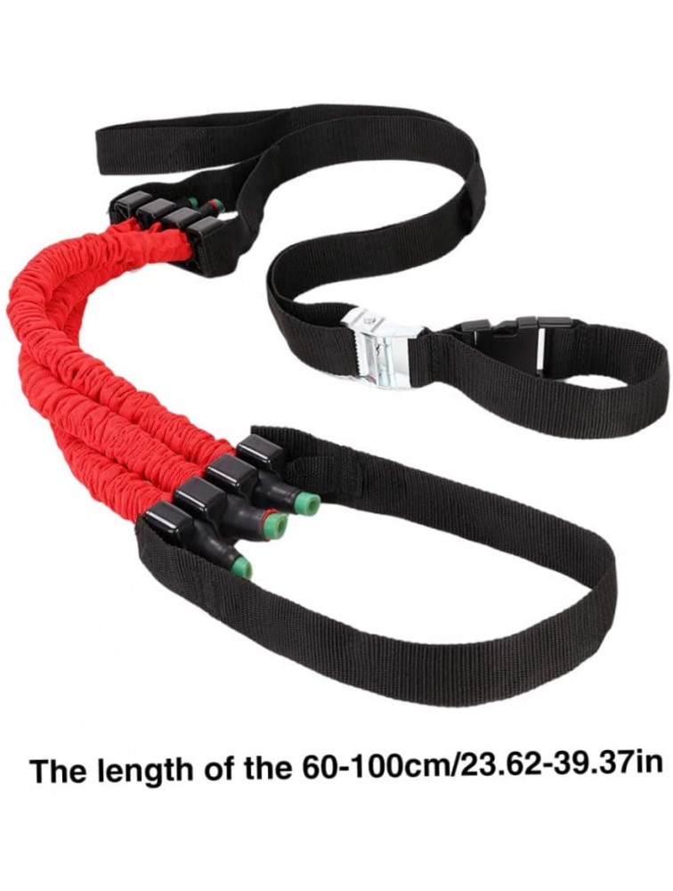 LysiMuus Fitness Booster Belt Pull-Up Assist Belt System Used for Pull-Up Exercises Heavy Pull-Up Resistance Band Red - B0V64D80N