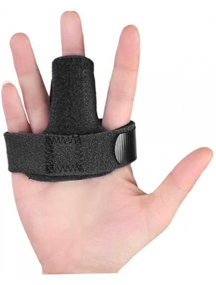 LysiMuus Trigger Finger Splint Adjustable Breathable Thumb Support Brace Stabilizer with Palm Strap Knuckle Wrap for Mallet Finger Pain Relief Sports Injuries - BVU2E2LDQ