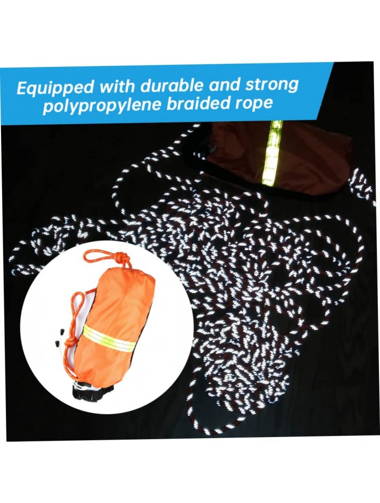 LysiMuus Water Rescue Rope Bag High Visibility Floating Throw Line Emergency Safety Equipment for Boating - B0L188449
