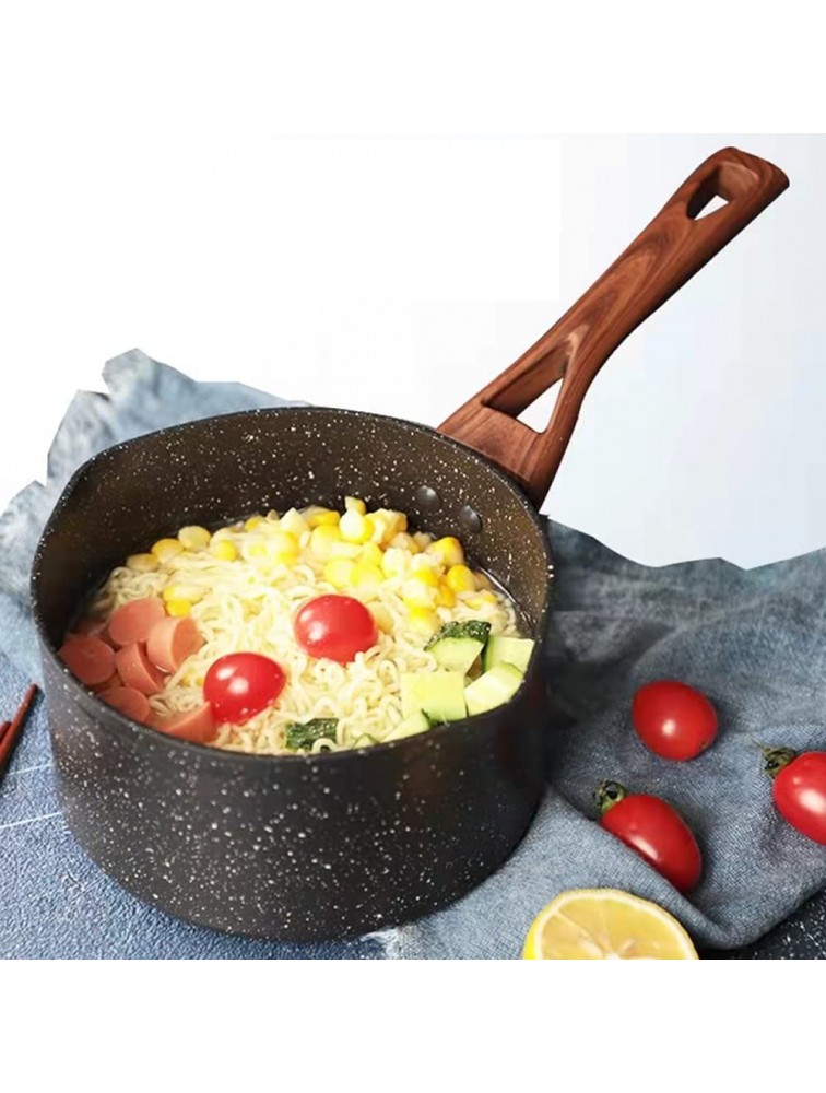 zhaohupinpai Single-handle Thickened Multi-bottom Multi-function Cooking Pot丨non-stick Coating Cooking All-in-one Pot丨visual Tempered Glass Lid丨all Kinds Of Stove-specific Pans And Pots丨aluminum Alloy - BEMH58EC8