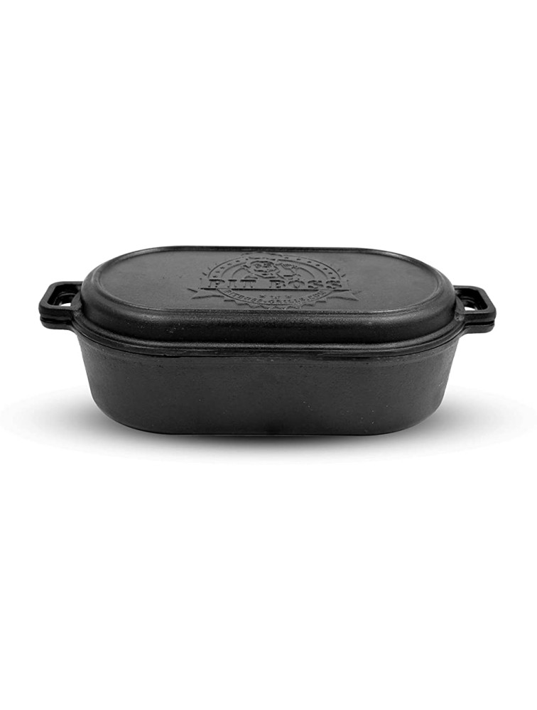 Pit Boss 6qt. Cast Iron Roaster with Lid - BSR5Y2UFY