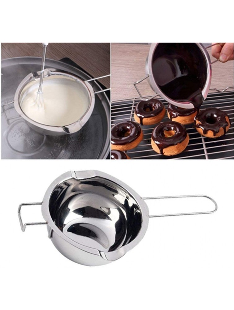 Double Boiler Pot,Candy Melting Pot,Melting Chocolate,Wax,Soap,and Candle Making,Melting Pot,Double Boiler for Chocolate Melting 480ML - BU0J429UX