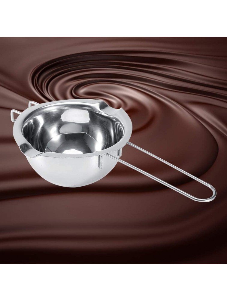 Melting Chocolate Milk Melting Pot Chocolate Melting Pot Practical Stainless Steel Portable for Restaurant - BYRDNYWZC