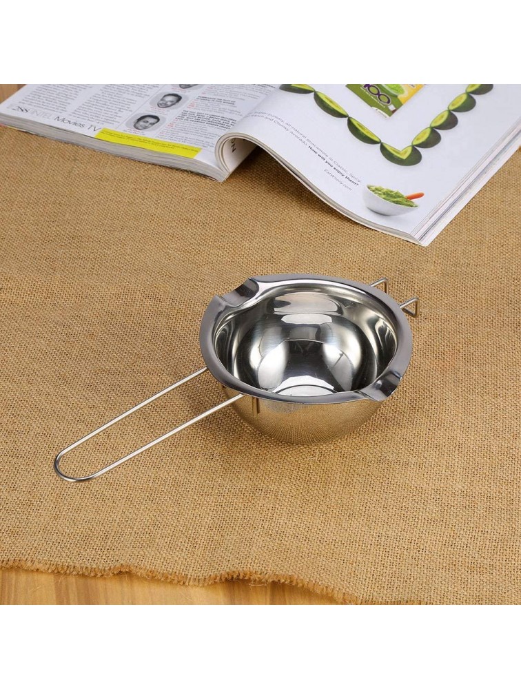 Milk Melting Pot Chocolate Melting Pan Chocolate Melting Pot Sturdy Stainless Steel Stable for Restaurant - BANF7TMMX