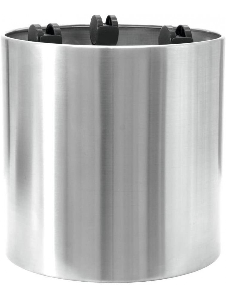 Europalms STEELECHT-35 Stainless Steel Pot Silver 35 cm - BYTJZGRGM