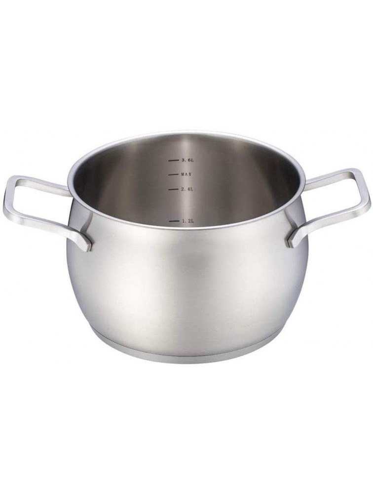 SCRFF Soup Pot Stainless Steel Thickened Multi-purpose Household Hot Pot Soup Pot - BL0FU2EU5