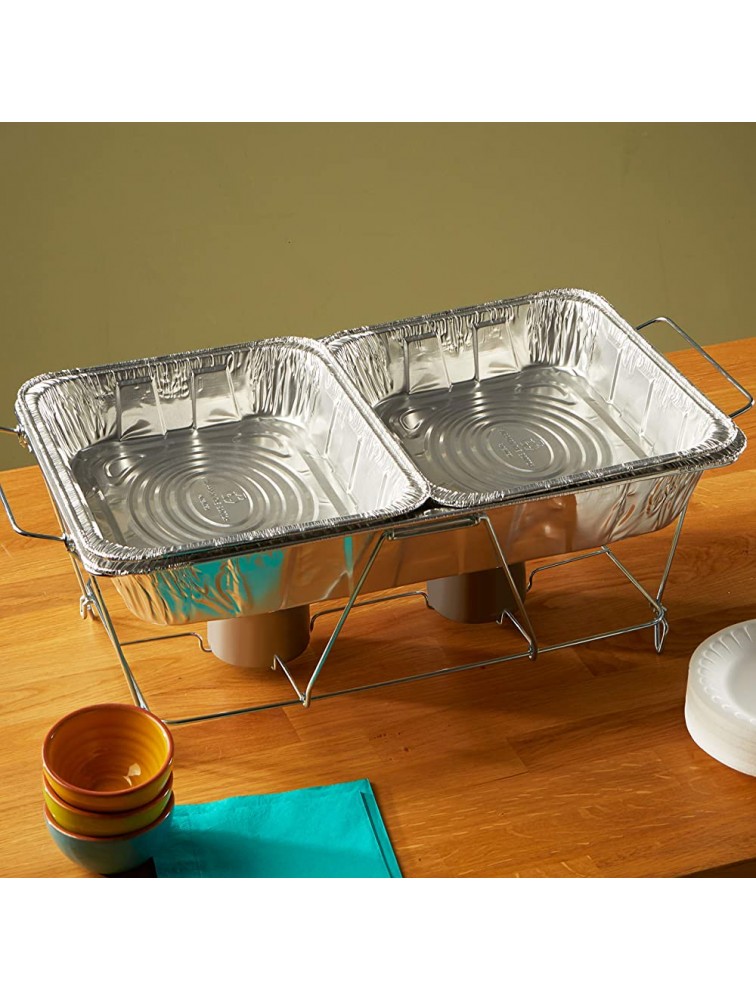 EZ Foil Disposable Steam Table Pans Half-Size 10 Count - BM1OHO1A2