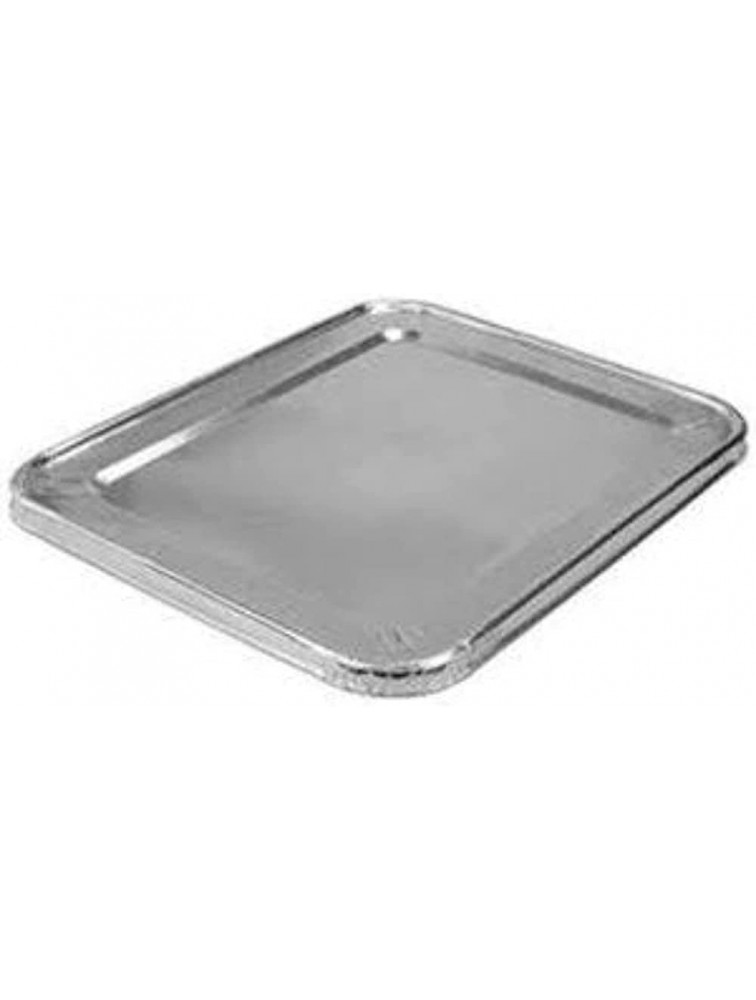 Half Size Aluminum Disposable With Aluminum Lids 9x13 Chafing Pans Perfect Cookware for Cakes Bread & other Food: 5PK - BLN83I8MK