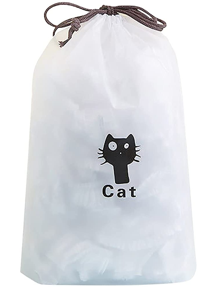 Fresh-Keeping Bags Elastic Food Storage Lids Plastic Sealed Elastic Stretch Bowl Lids 200pc - BSO74QI75