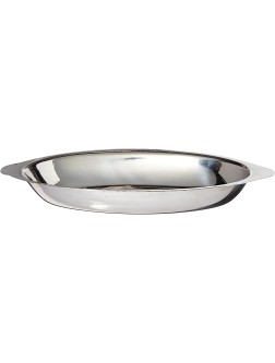 Winco Stainless Steel Oval Au Gratin Dish 12-Ounce - BV9VKKMNH