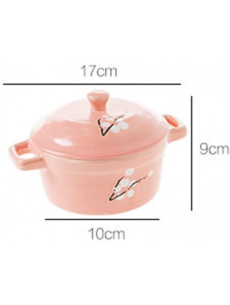 CJTMY Mini Ceramic Casserole Soup Pot Ceramic Pot Cookware Pot Egg Pot Kitchen Pot Printing Pot Color : C - B2ZK9A2AR