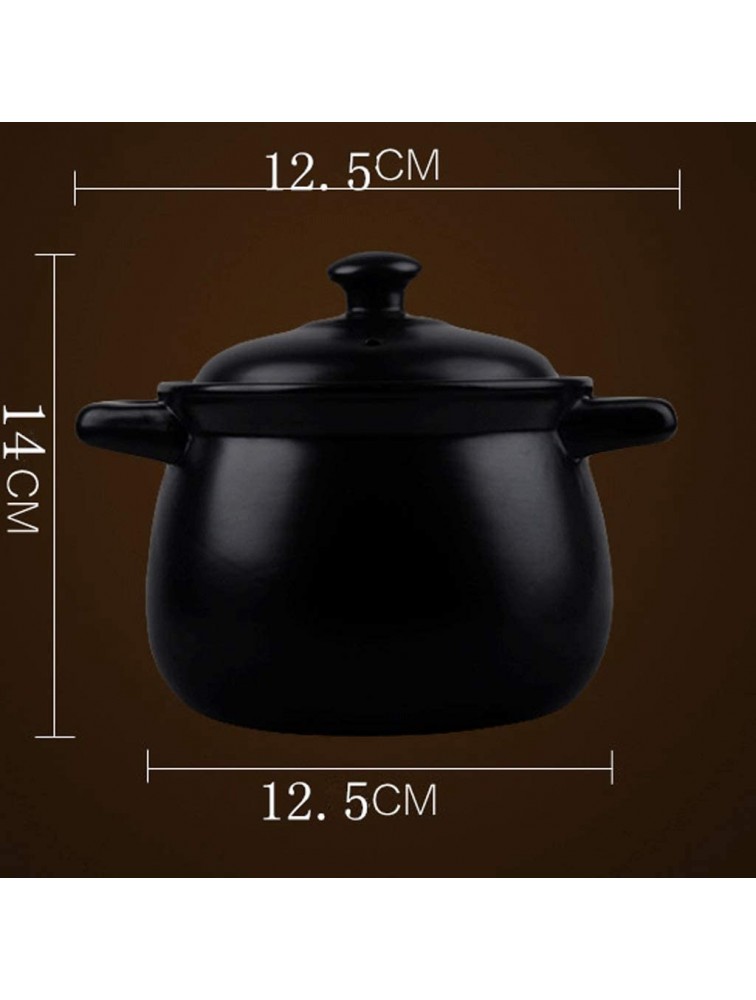 MXJDZJ Casserole Soup Pot Milk Pot High Temperature Ceramic Soup Porridge Stew Etc. 1L - BX6F6JR49