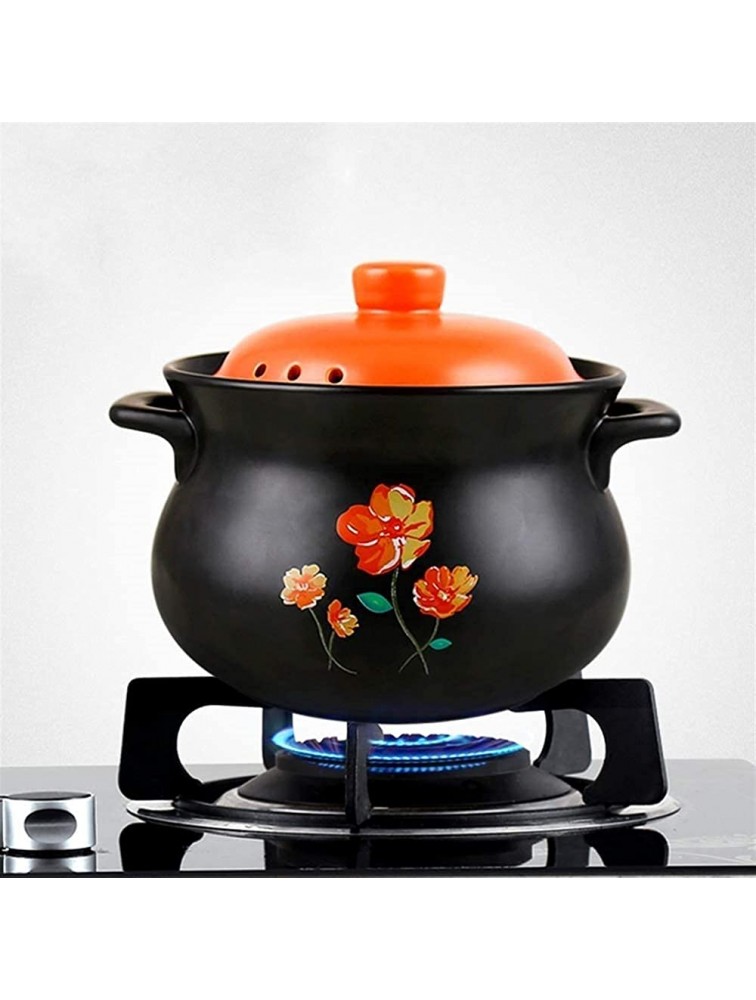PWV Casserole Dish with Lid Casserole Cookware with Easy Clean Non-Stick Ceramic Coating Ceramics Open Flame Household High Temperature Resistance Colored Cover Casserole Color : Green - BG91OHBG9
