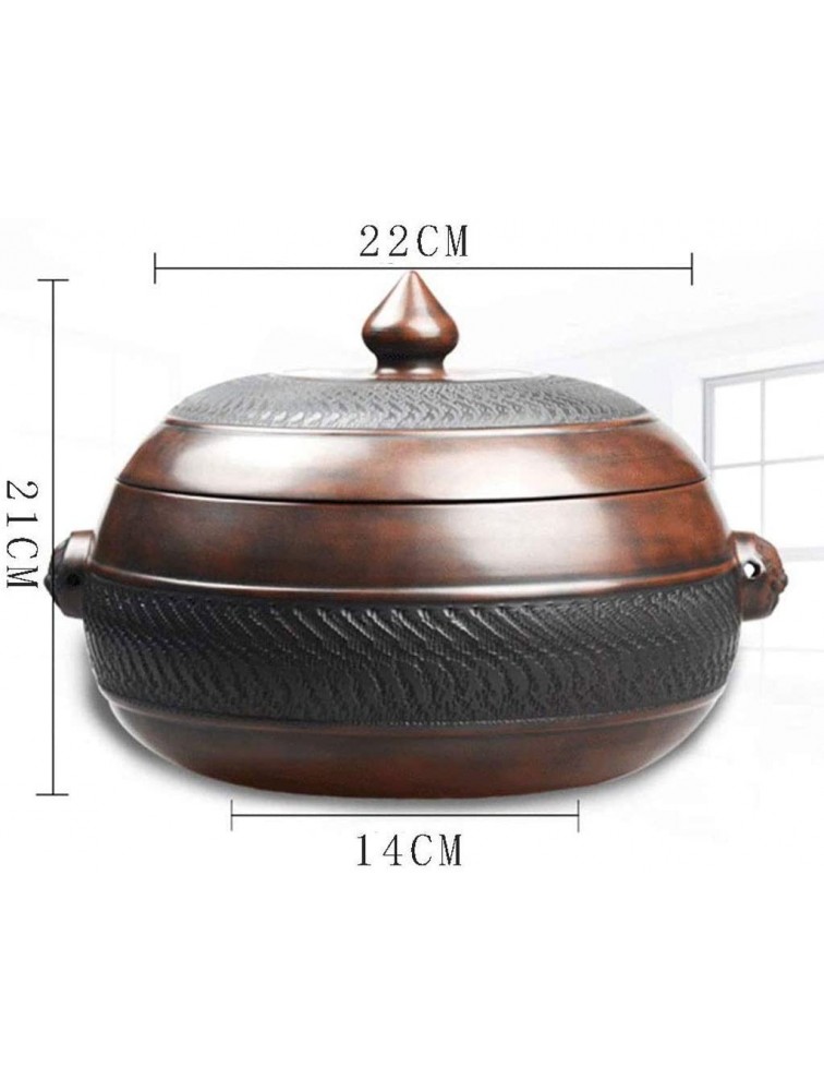 SCRFF Casserole Home Steam Pot Purple Sand Steam Boiler Steam Pot Bottom Pot - BD0Y7I0JD