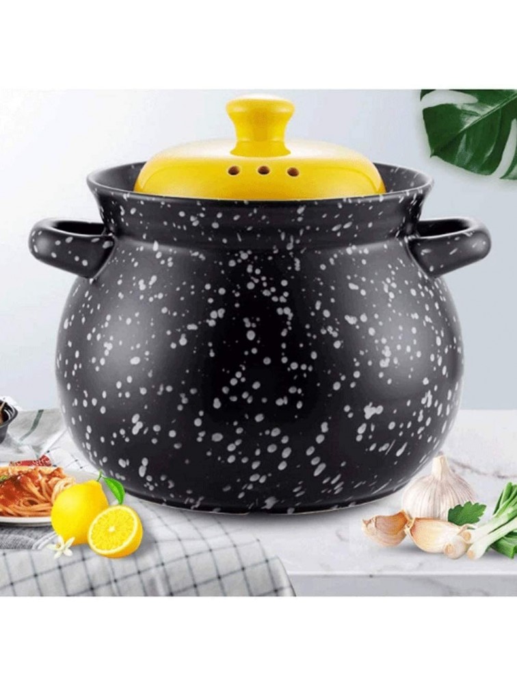 Z-COLOR 4.0l Gas Stove Dedicated Casserole Household Soup Pot Stew Pot Ceramic Open Flame Suitable for Hot Pot Soup Porridge Soup Pot Large - BWWTTNC25