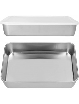 Bakeware High‑grade Non Stick Tray Stainless Steel with Cover for Kitchen for RestaurantS - BTKO6RHES