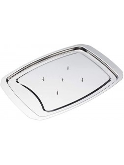 GANFANREN Stainless Steel Turkey Dish Roast Chicken Plate Rack Bakeware Tray Barbecue Baking Molds Color : As Shown Size : One Size - B09L10XVX