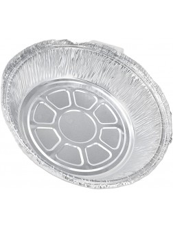Okuyonic Round Tin Pans Reusable Multi Purpose 50pcs 6.5 Inch Baking Tin Plates for Baking for Cooking for Serving - BV5XFSDB2
