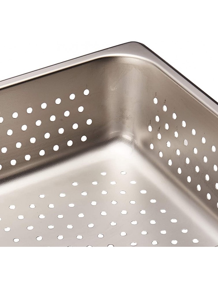 Winco Full Size Pan Perforated 4-Inch - BRYFDCK0Y