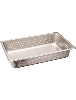 Winco Full Size Pan Perforated 4-Inch - BRYFDCK0Y