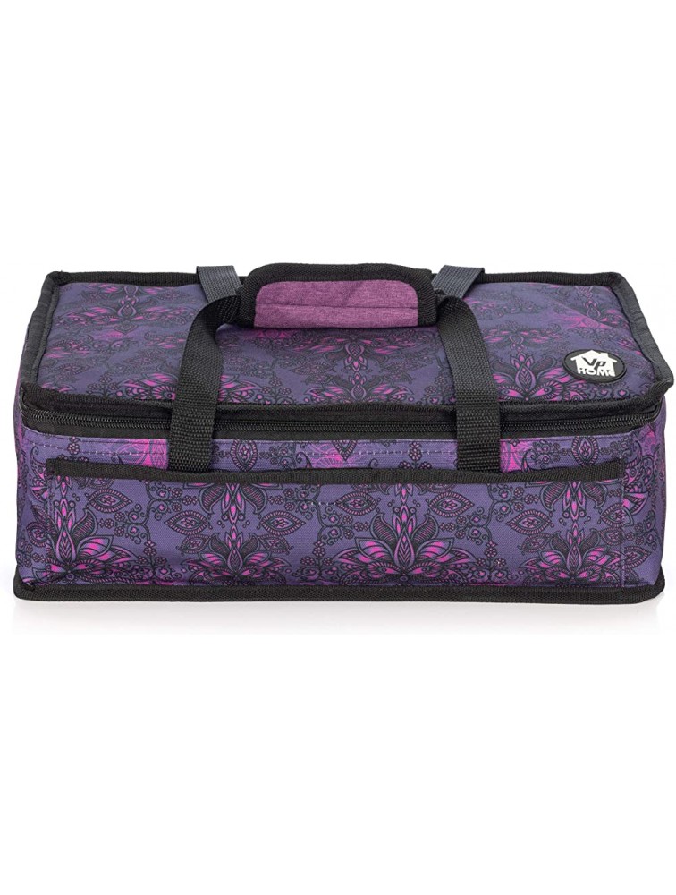 VP Home Insulated Casserole Carrier Travel Bag Henna Tattoo - B39NE2WE5