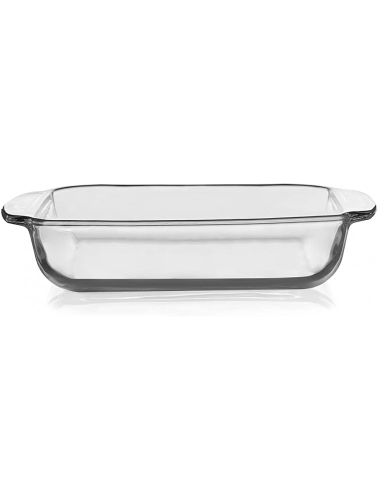 Libbey Baker's Basics Square Glass Casserole Baking Dish 8-inch by 8-inch - BSFTVV0SF