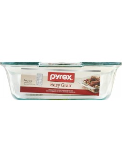 Pyrex Easy Grab 8" Glass Bakeware Dish - BD03FPWDJ