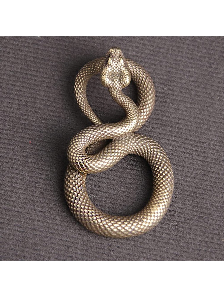 ONWRACE Snake Statue Undeformable Three-Dimensional Great Scratch Snake Figurine - BU0W6V529