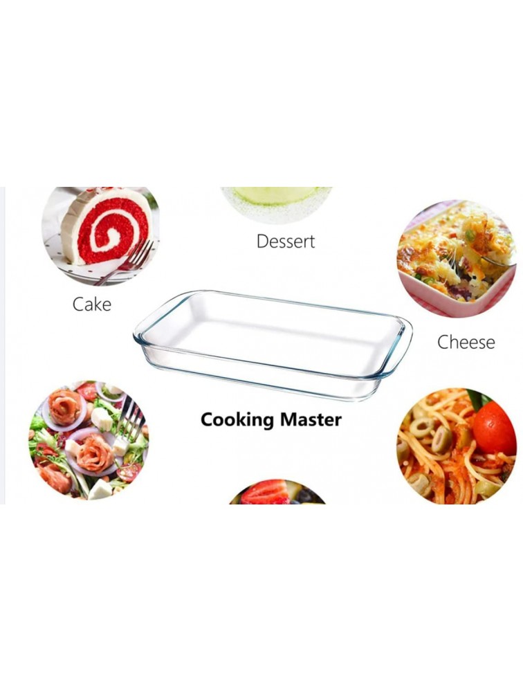Oven safe glass baking dish with lid and warming bag - BUQLK5QLD