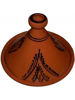 Moroccan Cooking Tagine Handmade 100% Lead Free Safe Large 12 inches Across Traditional - BH6XPVF1F