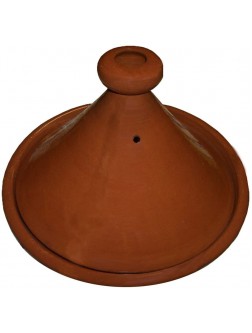 Moroccan Cooking Tagine Pot Large 12 inches - B6JD4WVN6