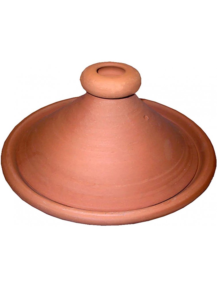 Moroccan Lead Free Cooking Tagine Non Glazed X-Large 13 Inches in Diameter Authentic Food - B6DM0BKGP