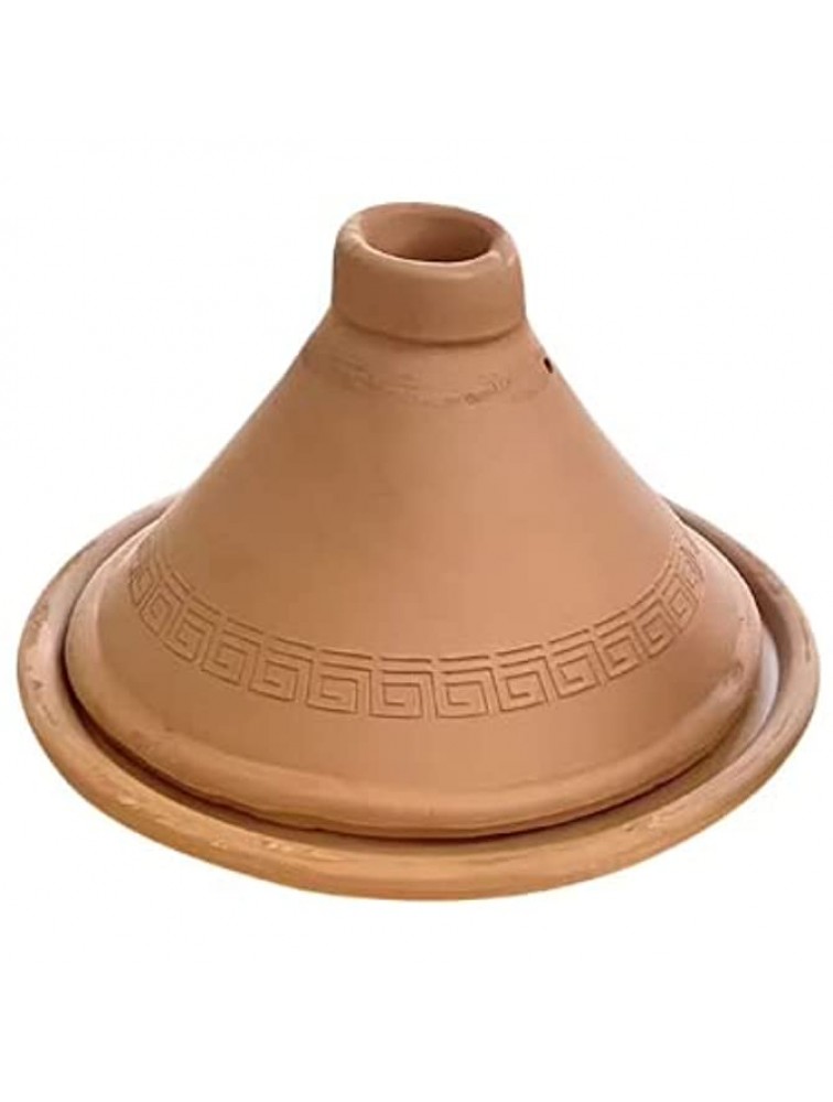 Tagine Pot for Cooking Moroccan Tajine Casserole with Lid Earthenware Tagin Pottery EU50-3533 Medium - B25MAPTEA