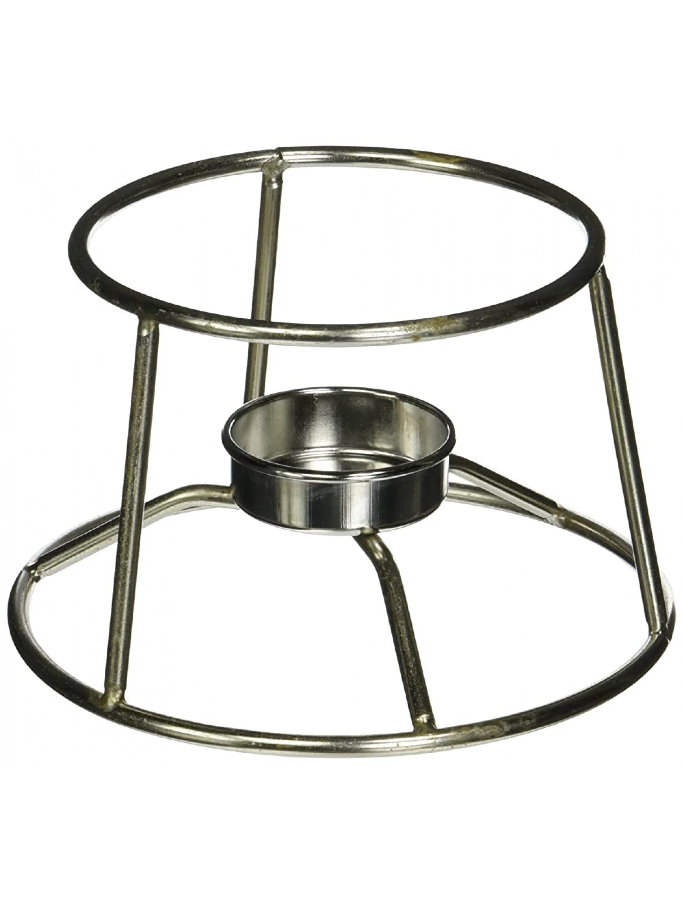 American Metalcraft CIFDR Stainless Steel Fondue Pot Stand 5-Inch Diameter - BO7OY58O3