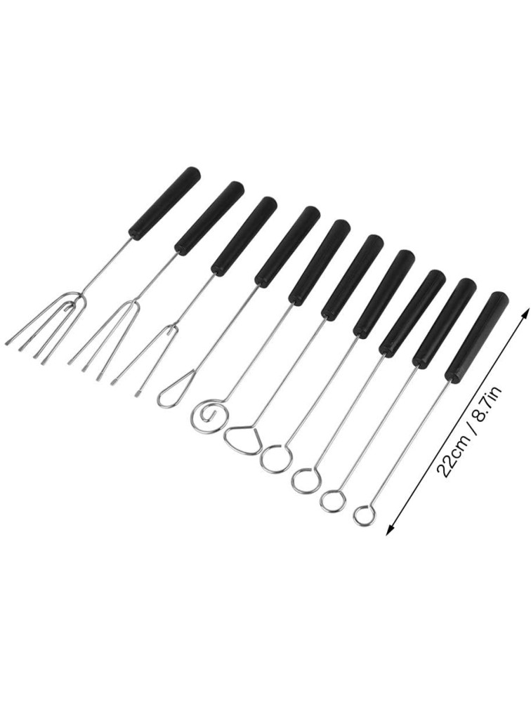DIY Decorating Tool Set Reliable Fondue Forks for Pralines and Truffles for DIY Baking - BP6FEBWSV