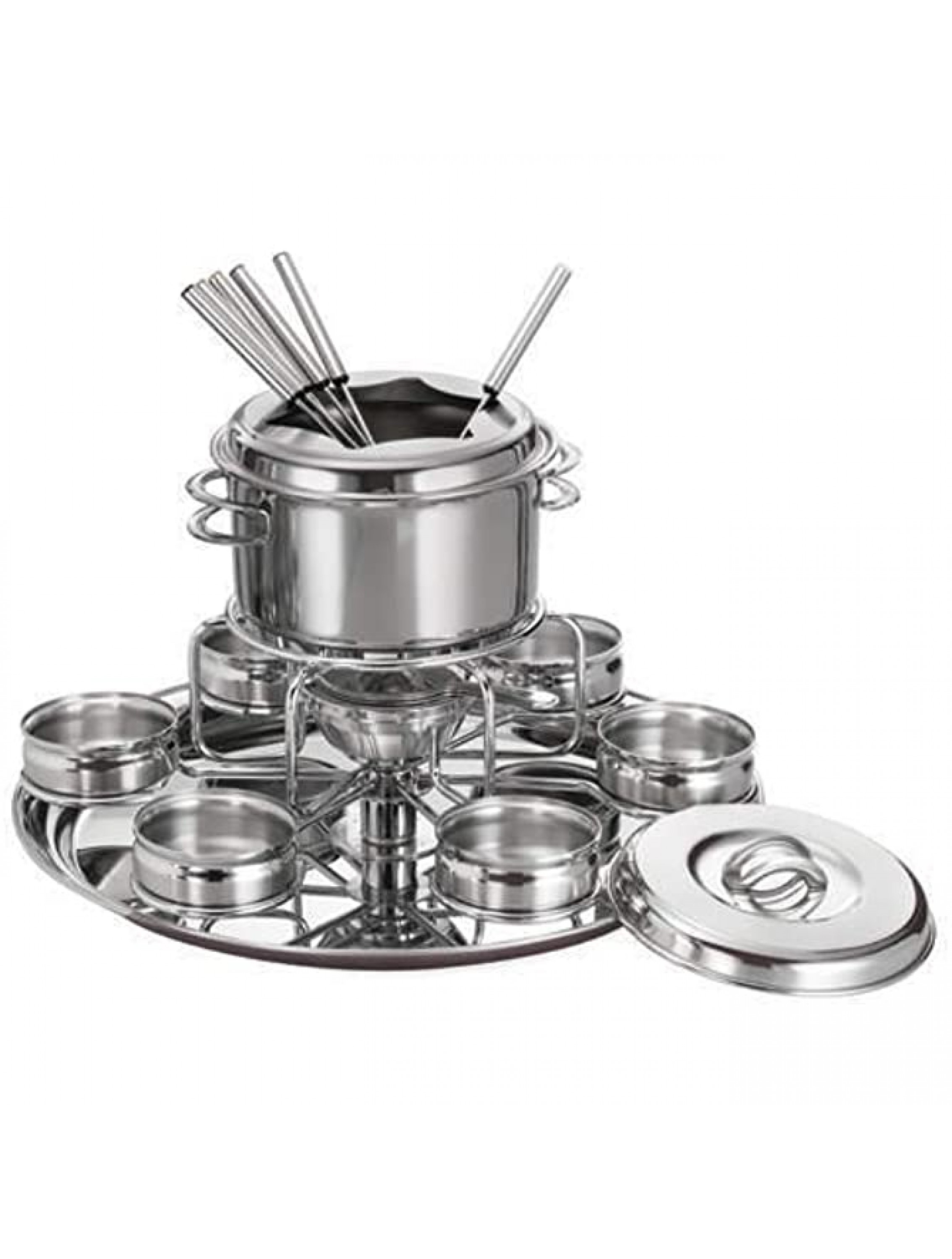 Tramontina Gourmet Collection Professional 16 Pc. Stainless Steel Fondue Set - BLPDP826U