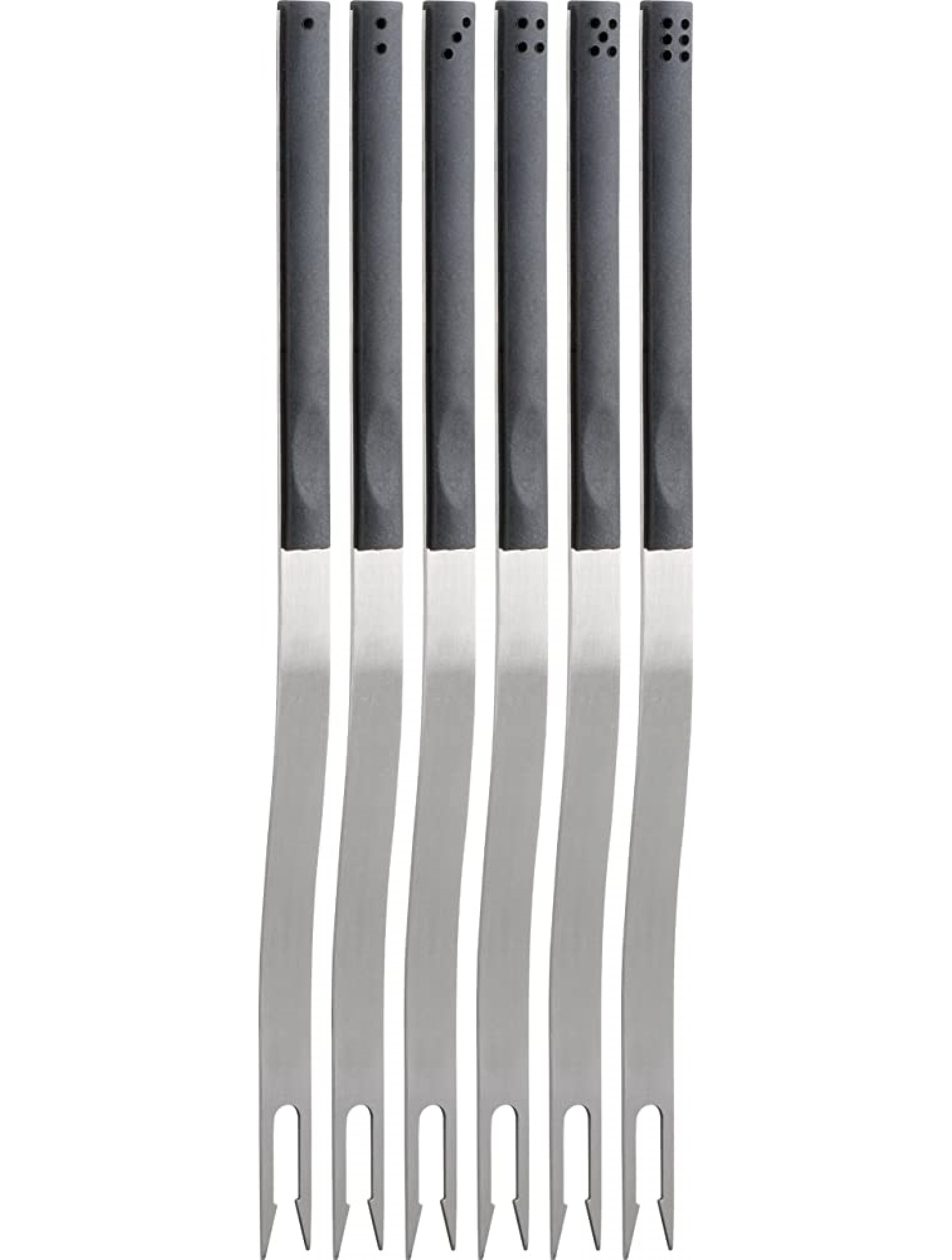 Trudeau Domino Fondue Forks Set of 6 - BN5NDM6P7