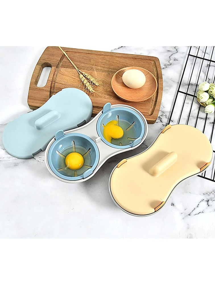 Microwave Egg Poacher Egg Maker Poached Egg Steamer Kitchen Gadget - BSFQCIWFS
