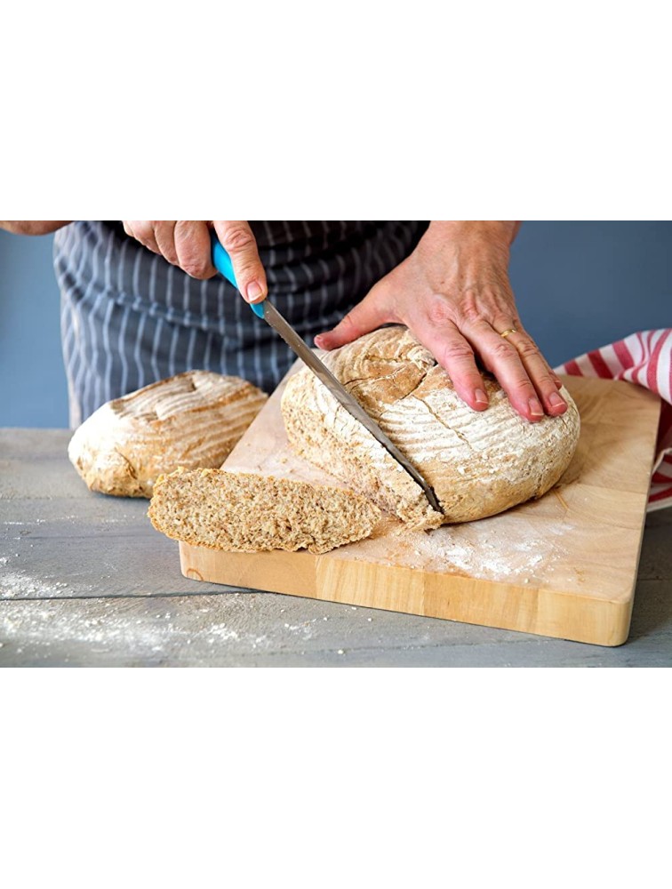 eoocvt 7 inch Round Banneton Brotform Bread Dough Proofing Rising Rattan Handmade Basket with Linen Liner Cloth 18 x 9cm - BYUG9OS09