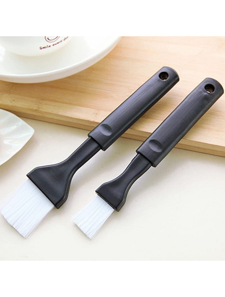 Hometeq 2 Pack Nylon Bristle Pastry Brush for Basting Baking Cooking Food Brush - B3376ZPDA