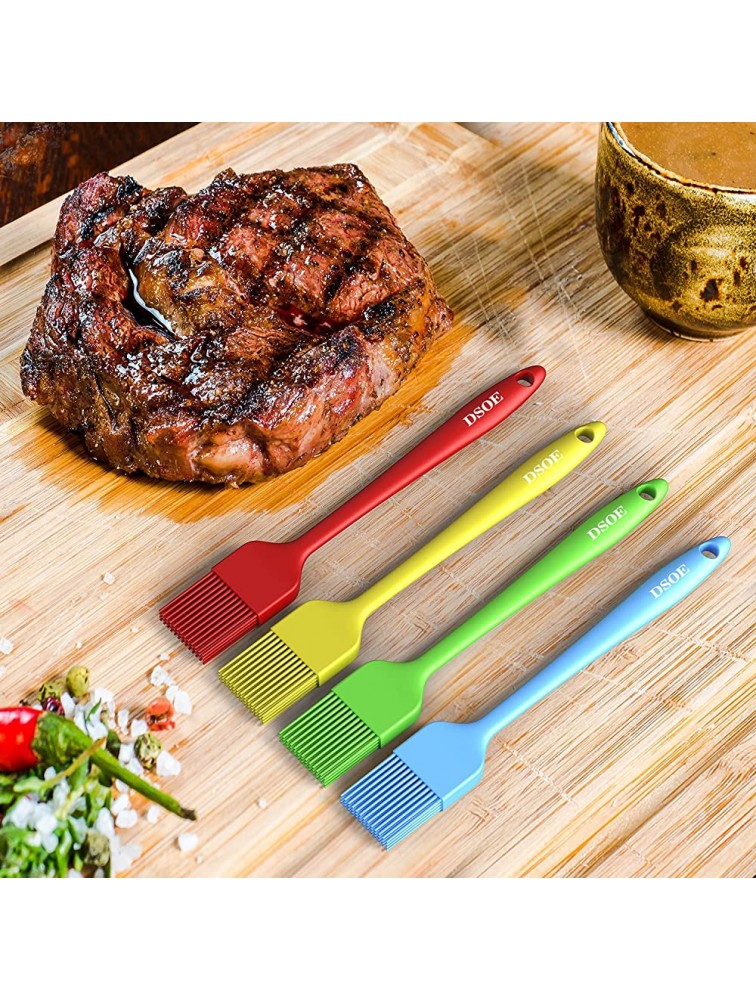 Pastry Brush Basting Brush DSOE Heat-resistant Silicone Cooking Brush Kitchen Brush Cooking Brush Meat Sauce Brush Barbecue Marinade Kitchen Cooking Cake - BP2GZU2NY
